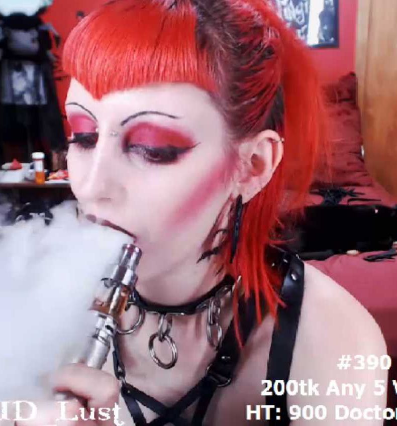 WingID_Lust Red-Eyed Devil Girl Smoke