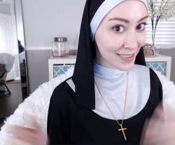 Hot Nun NataliaGrey’s Heavenly Playfulness